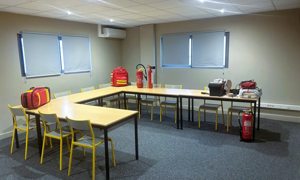 Salle de formation d'Eros Formation
