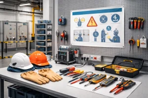 Comprendre l'habilitation électrique à Vitrolles selon la norme NF C18-510 pour le personnel non électricien.